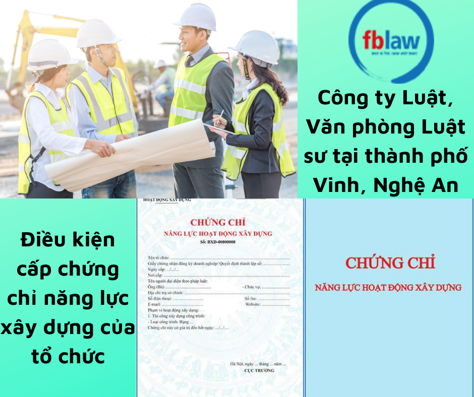 Xin giấy phép năng lực hoạt động xây dựng của tổ chức tại Hà Nội