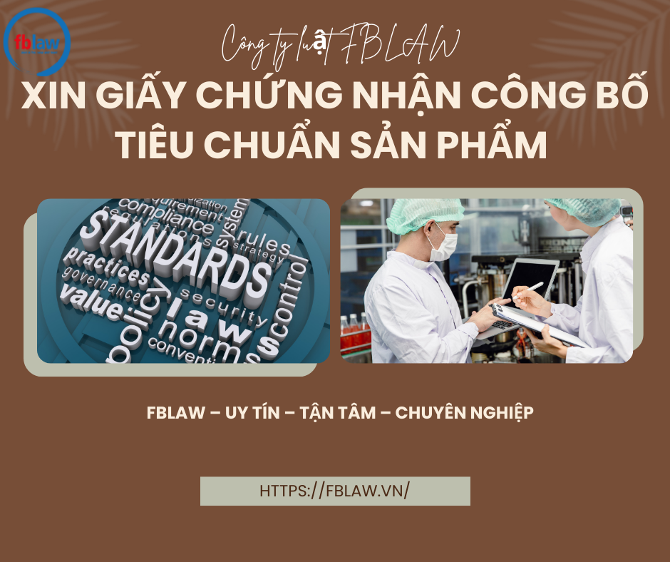 Xin giấy chứng nhận công bố tiêu chuẩn sản phẩm tại Nghệ An 